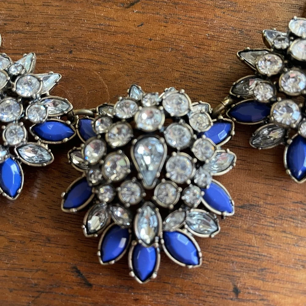 Ann Taylor Loft Rhinestone Necklace - Picture 2 of 4